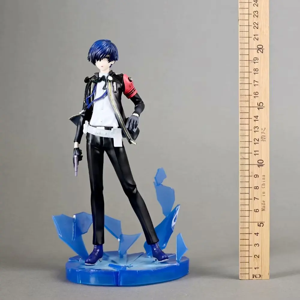 IN STOCK 21.5cm Anime Figure PERSONA3 Figurines Yuuki Makoto PVC Action Figure Gift Collection Series Model Toys