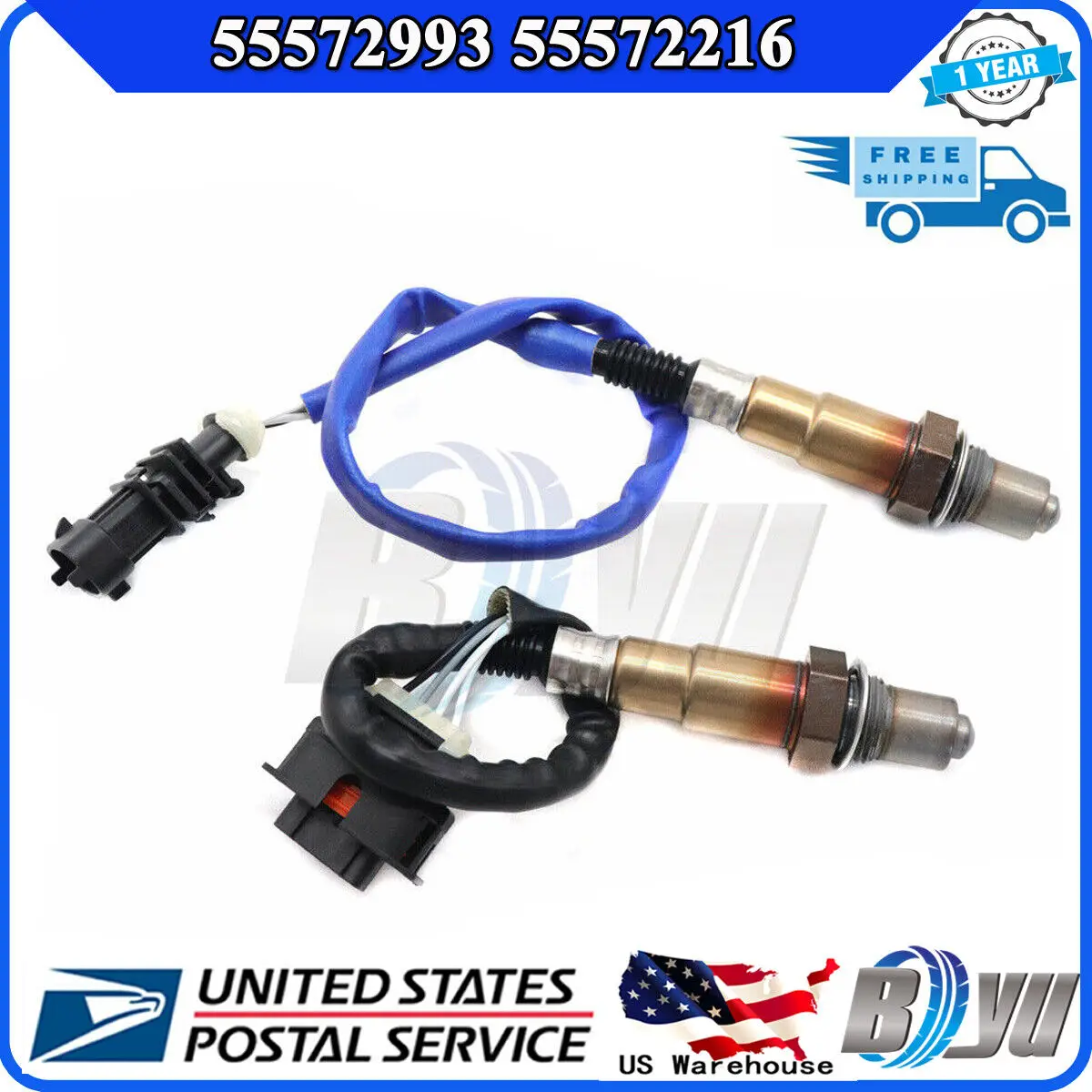 XUAN Front Rear Air Fuel Ratio Lambda Oxygen Sensor 55572993 55572216 for Chevrolet Cruze Limited Trax Sonic VOLT 1.4L 1.8L ELR