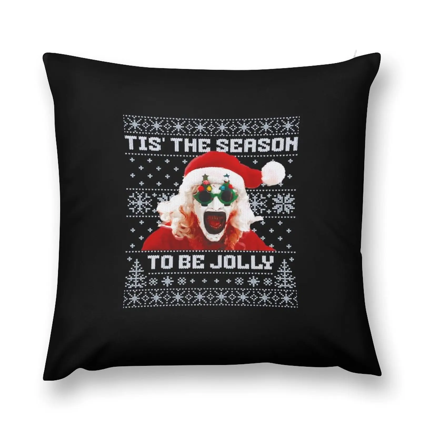 

The Clown Christmas Horror Season 3 Throw Pillow Sitting Cushion Decorative Cushions For Luxury Sofa pillow