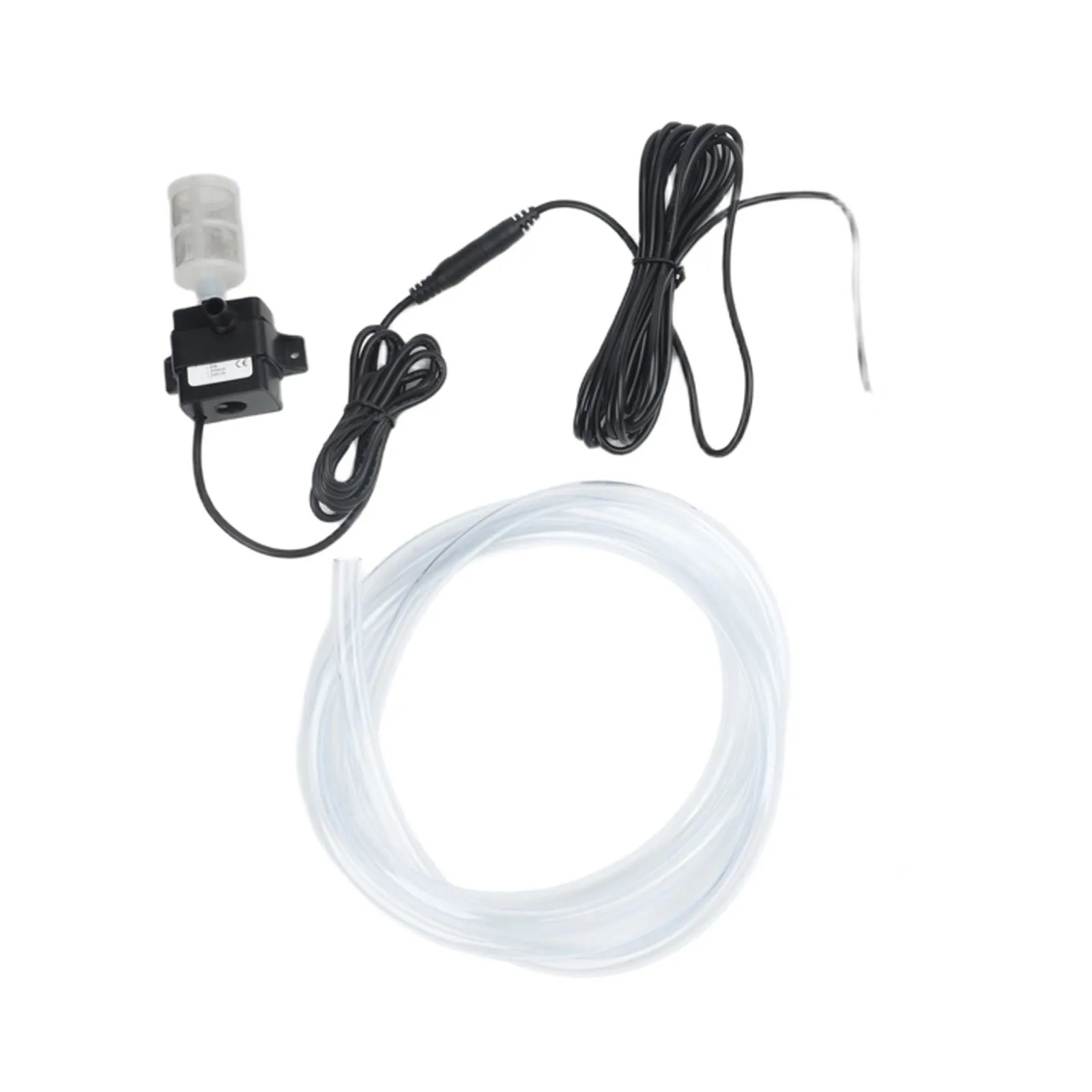 Aquarium Water Aerator Solar Powered Pump 80mm Transparent Water Pipe, L 2 Meters Aquarium Pump 9V10W Solar Panel