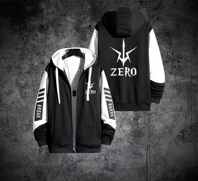 كود Geass Lelouch of The Rebellion ثلاثية الأبعاد طباعة زمم النساء/الرجال هوديي البلوز الشارع الشهير الهيب هوب تأثيري سستة مقنعين سترة