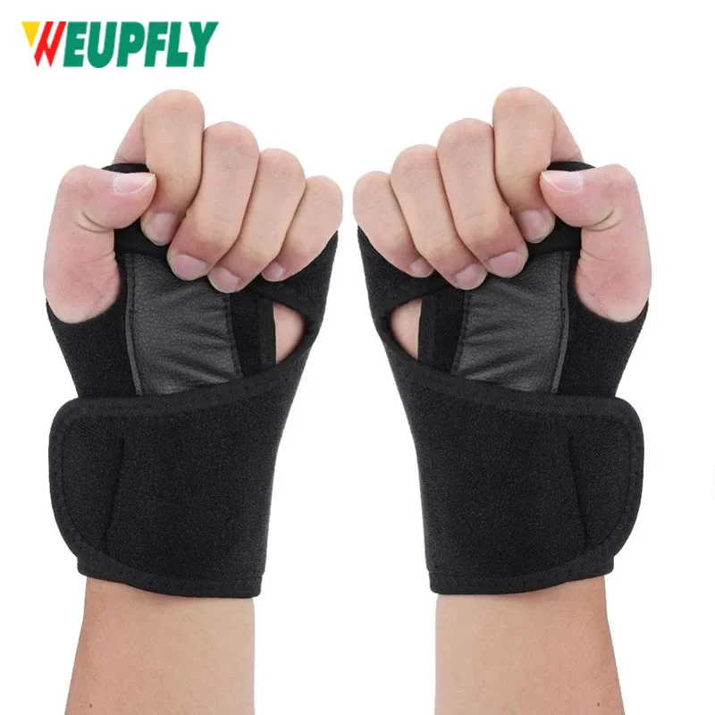 1Pcs Wrist Support Brace Wrap – Fits Both Hands and Helps with Carpal Tunnel, Arthritis, and Sprains for Weak and Sore Wrists