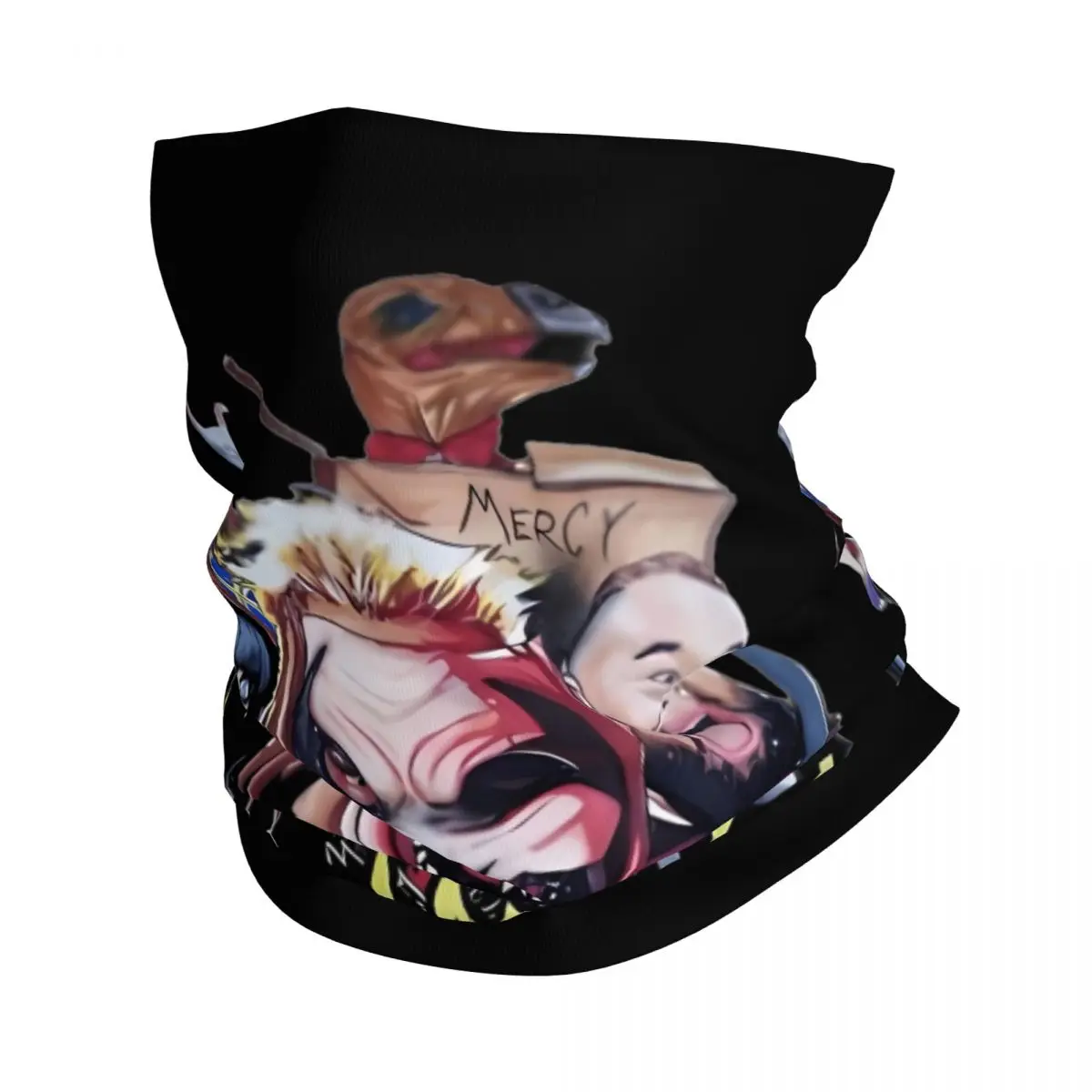 Bray Wyatt The Fiend Bandana Neck Cover Wrestling Mask Scarf Multifunctional Headwear Outdoor Sports for Men Women Breathable