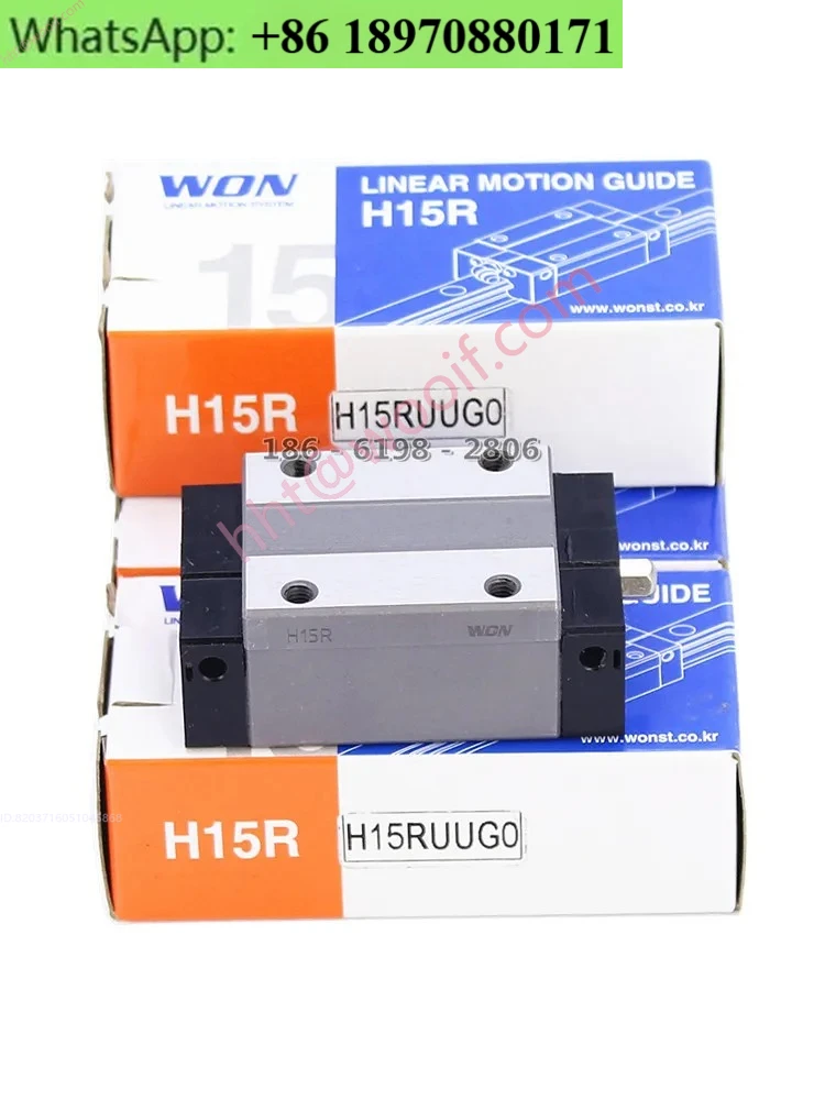 Корейская линейная направляющая WON S15R H15R H20R H25F H30F H35RLM9N подшипник скольжения