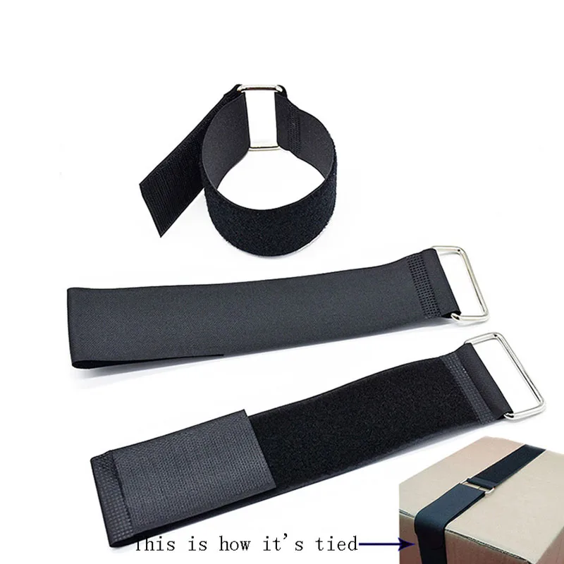 1/5pcs  Magic Tape Sticks Cable Ties Model Straps Wire With Battery Stick Buckle Belt Bundle Tie Hook Loop Fastener Tape
