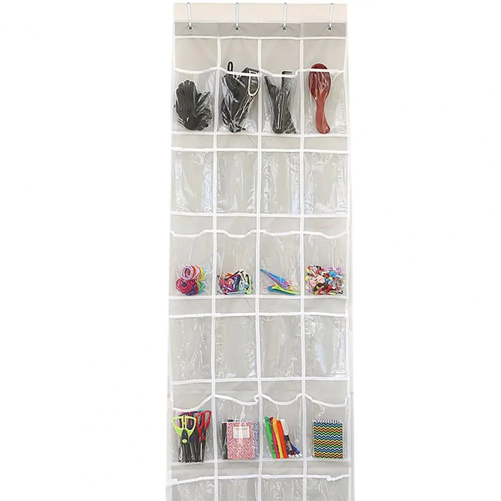 

Shoe Storage Organizer Hanging Shoe Organizer 24 Pocket Shoe Organizer Hanging Bag with 6 Layers of Storage