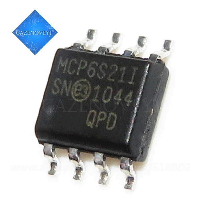 

(10 шт.) MCP6S21-I/SN MCP6S21 Пластиковый корпус