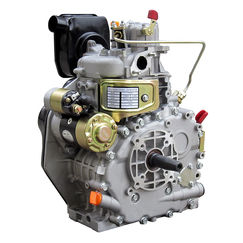 

3.8kW HR178FED Mute Unit Easy Operate Single Cylinder 4-Stroke Engine 4HP Power Recoil Start Air-Cooled Euro 5 Emission