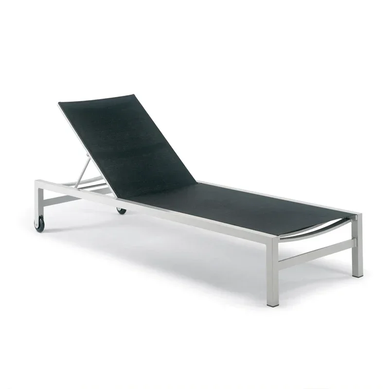 

Outdoor rattan folding beach chair balcony leisure rattan chair outdoor courtyard villa swimming pool bed Y