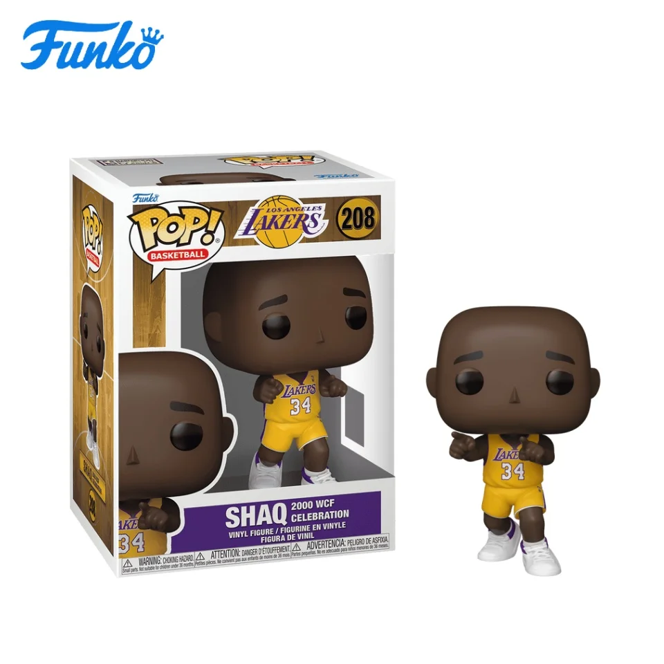 

Funko Pop Nba: Lakers - Shaquille O'Neal (2000 Western Finals Celebration Edition) - New Year Gift - Christmas, New Year, and Birthday Gifts for Relatives and Friends, Pop Culture Decorations, Birthday Gifts, Comic Book Collectibles, Officially Licensed P
