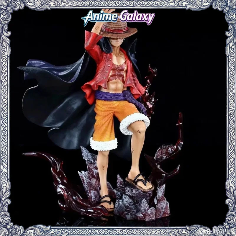 

One Piece Four Emperors Luffy Ghost Island Resonance Anime Figure Model Statue Collection Desktop Decor Ornament Gift For Fans