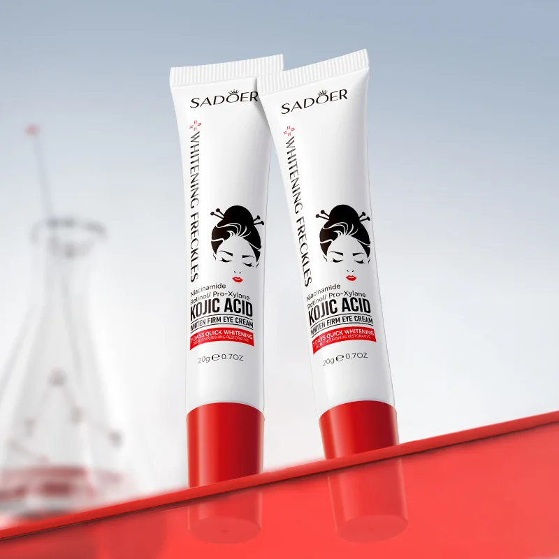 SADOER крем для глаз с койевой кислотой и ретинолом против темных кругов, удаление мешков под глазами, увлажняющий, укрепляющий, косметический, средства по уходу за кожей вокруг глаз