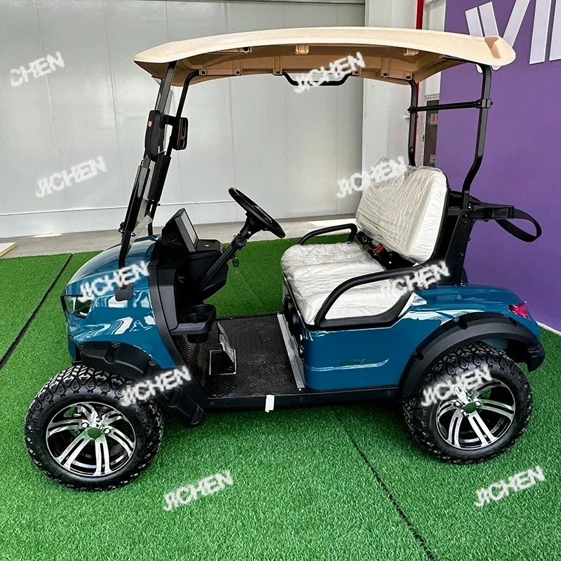 รถกอล์ฟไฟฟ้า 2 ที่นั่ง ยี่ห้อ HG Brand Design สำหรับเที่ยวชมสถานที่/คลับ/ล่าสัตว์  48/72V พร้อมใบรับรอง CE