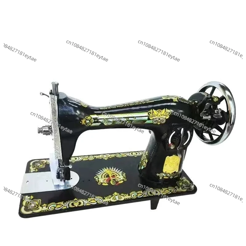 Vintage-Nähmaschine für den Haushalt, elektrisch, für dicke Stoffe, kleine Schmetterlings-Mini-Handnähmaschine für unterwegs