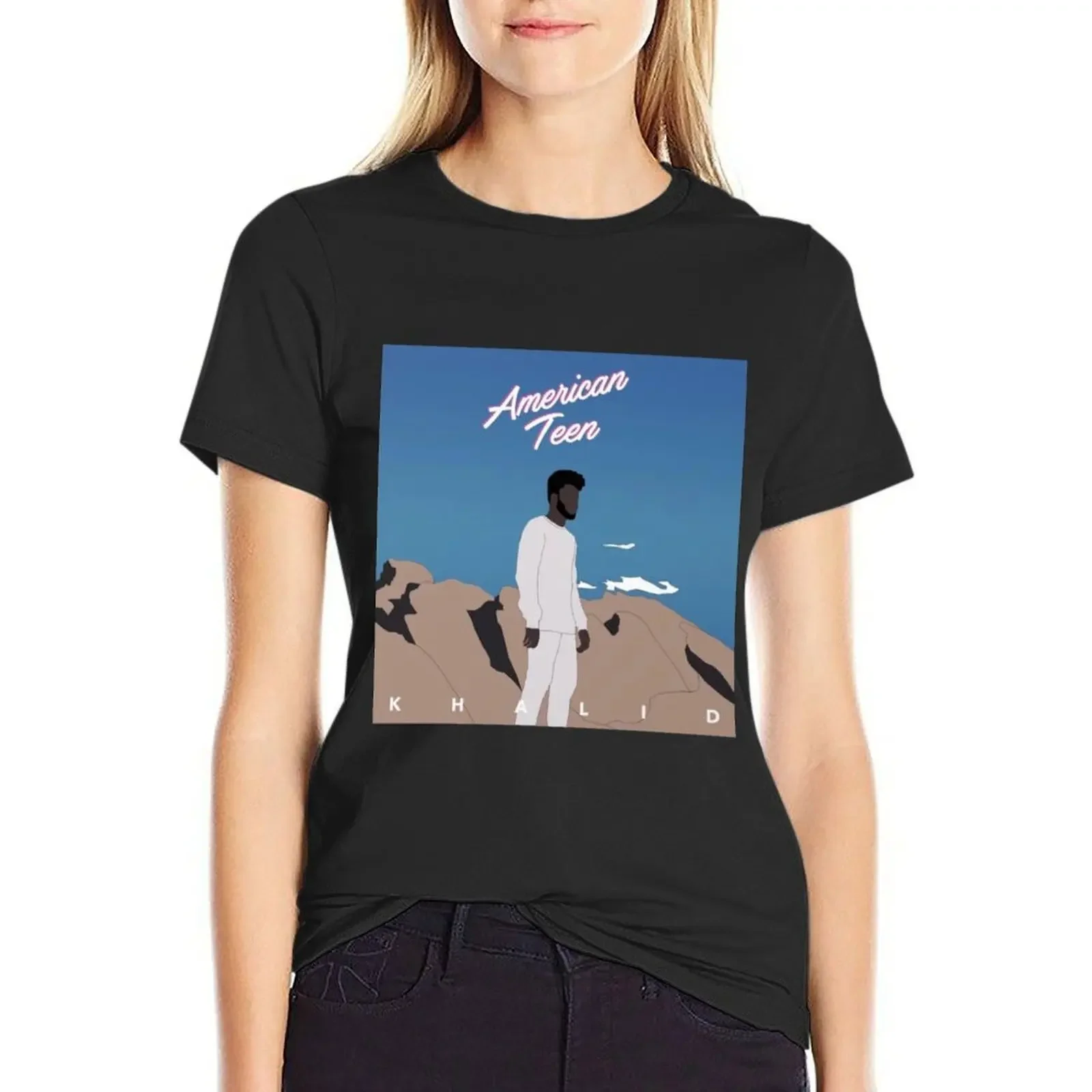 

Khalid 3 daseg T-Shirt cute tops tees oversized t shirt dress Women