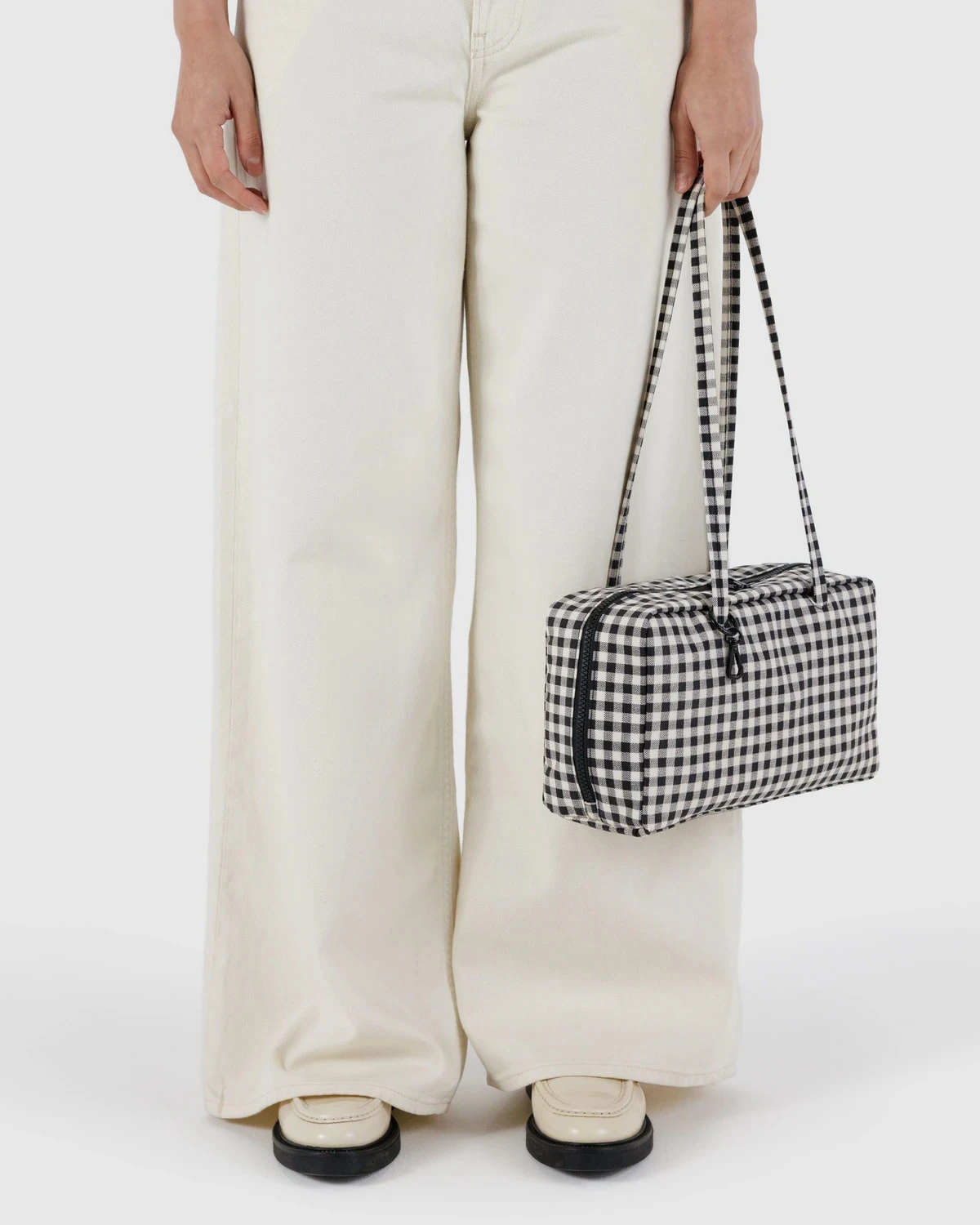 Nylon-Bowler-Tasche, Luxusmarken-Handtasche mit Top-Griff, einfache, lässige, große Pendler-Arbeitstasche, neue modische Schulterhandtasche – Detail 1