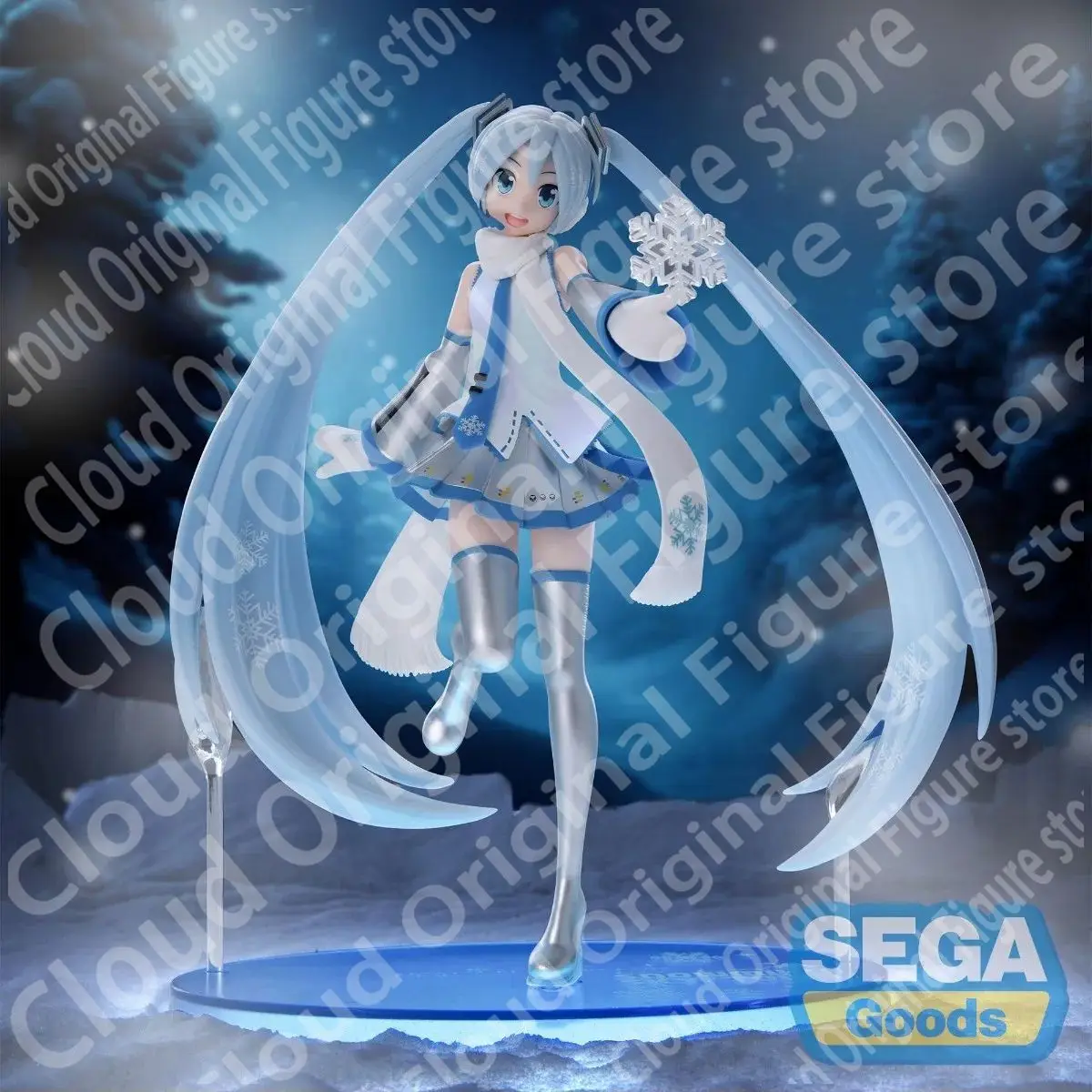 متوفر في المخزون الأصلي سيجا فوكالويد هاتسون ميكو سنو ميكو سكاي تاون البلاستيكية عمل نموذج لجسم جمع ألعاب الدمى هواية