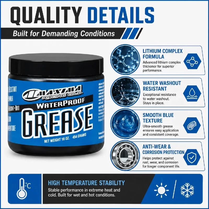 MAXIMA Waterproof Grease Lithi - огляд і ціна Grease Waterproof Bike