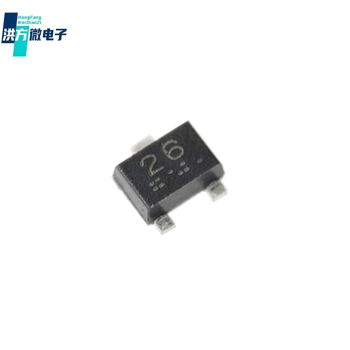 Оригинальный Цифровой транзистор 100-500 шт, 150 МВт, 50 в, 30 мА, 1 предсмещение NPN. VMT3 (SOT-723): DTC144EMT2L. Маркировка: 26