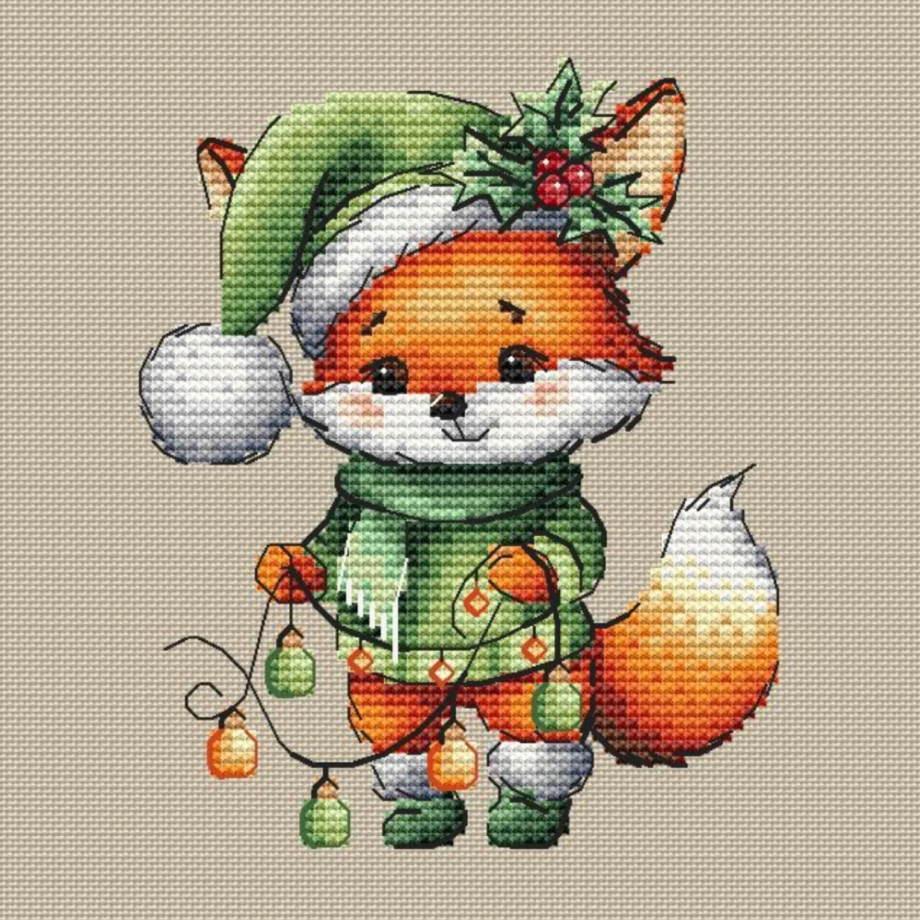 

Простой набор для вышивания крестиком Cisas с мультяшным животным принтом, нитки DMC, 28CT, для домашнего творчества, с инструментами и аксессуарами