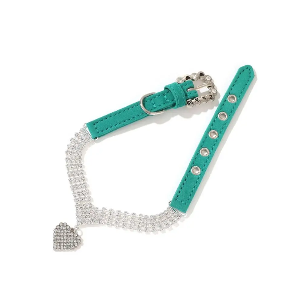 

Pet Supplies Adjustable Cat Dog Collar Exquisite Bling Dog Neck Ring Jewelry Luxury Creative Pet Necklace Kitten