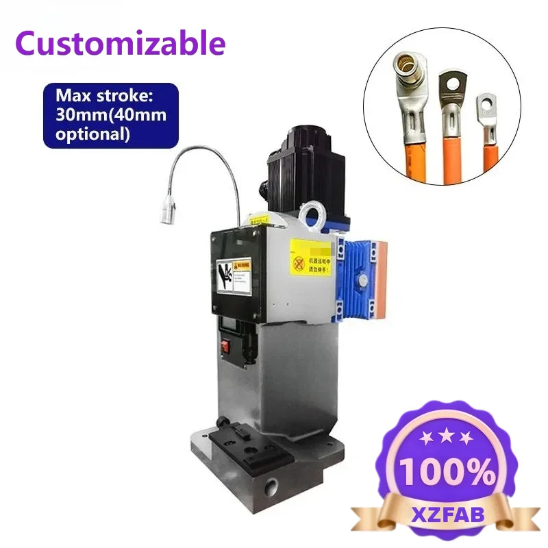 Factory Direct 2026 Durable Reliable 2T 4T High Precision Automatic Servo Terminal Crimping Machine for Industrial Wire Harness