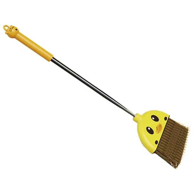 Children’s Mini Broomss Little Yellow Duck Brooms Kids Cleaning Cartoon Plastic Small for Lovely