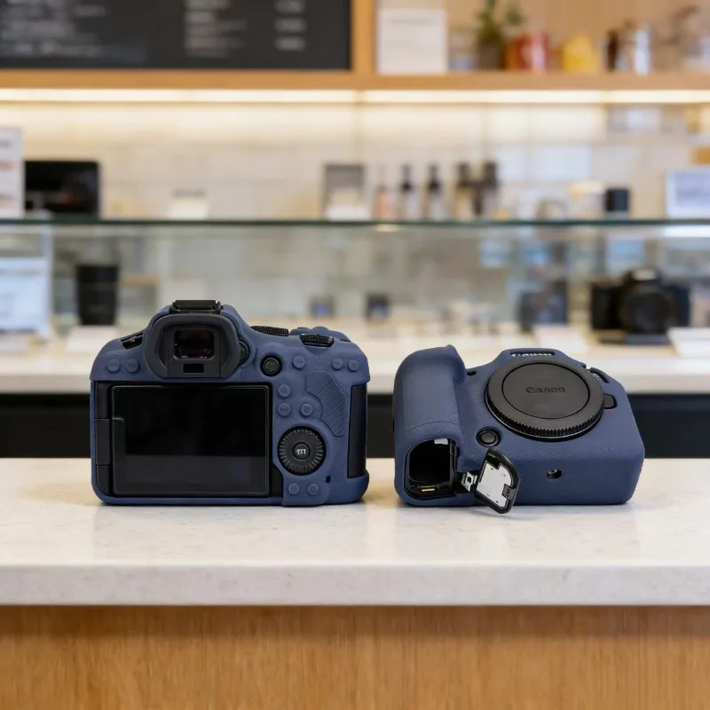 Silicone Case Rubber Camera Body Cover For Canon EOS R6 III R6 Mark III Texture model