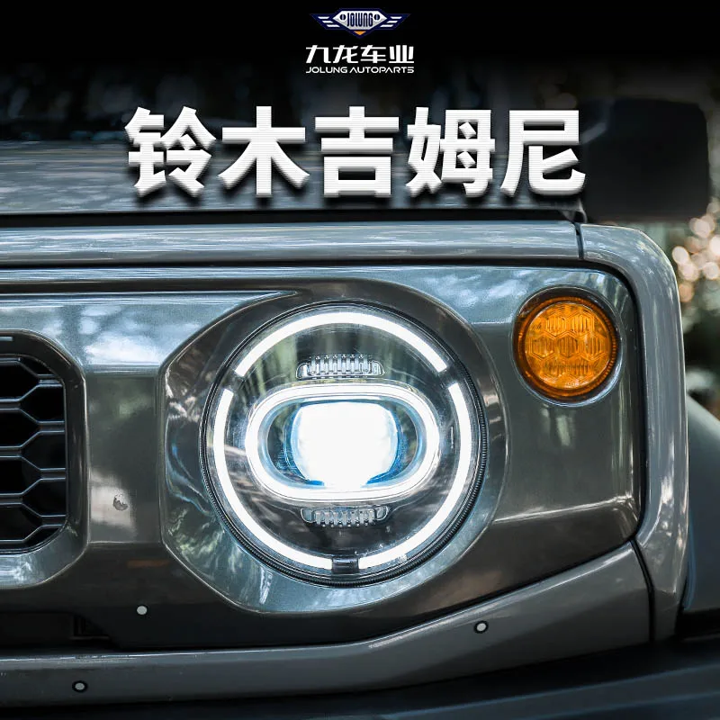 رائجة البيع المصابيح الأمامية LED مع DRL لسوزوكي جيمي 2018-2020 المصباح الأمامي عالي الأداء من الشركة المصنعة