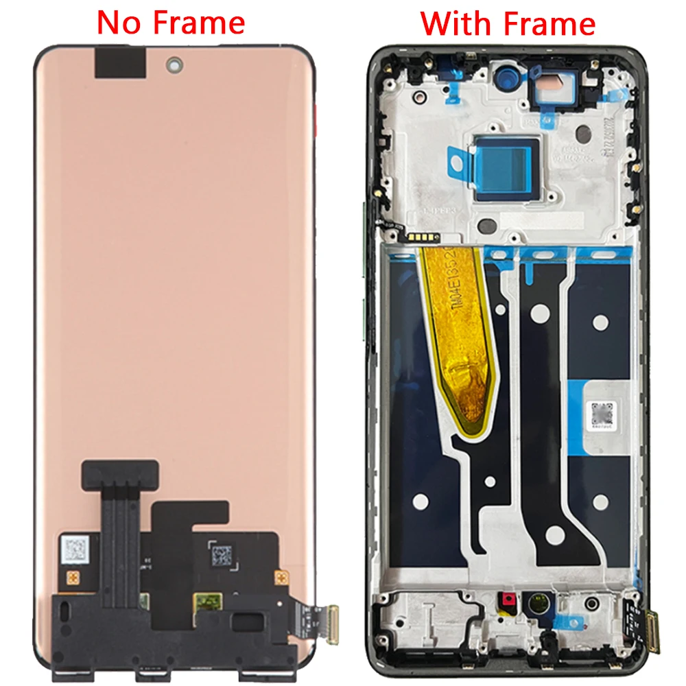 New Original For OPPO Realme 11 Pro Plus LCD Display AMOLED Touch Screen With Frame 6.7\