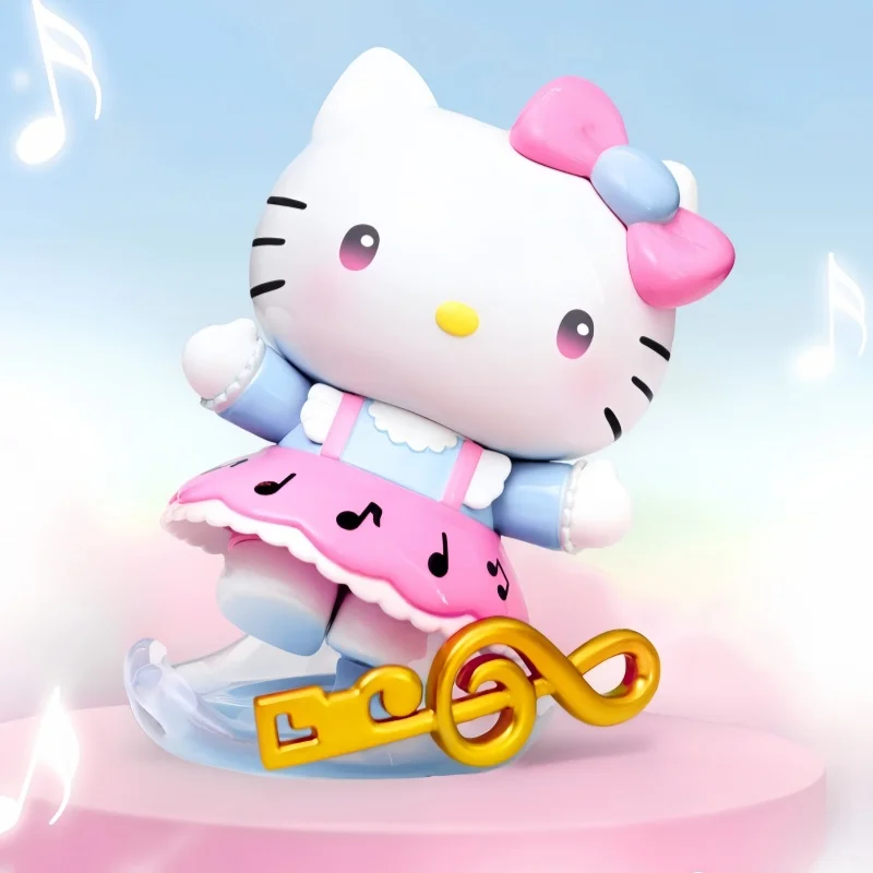 Sanrio  Blind Box  Space Time Overture Kuromi Hello Kitty Collectible Figure Desktop Ornament Home Decoration  Gift view 4