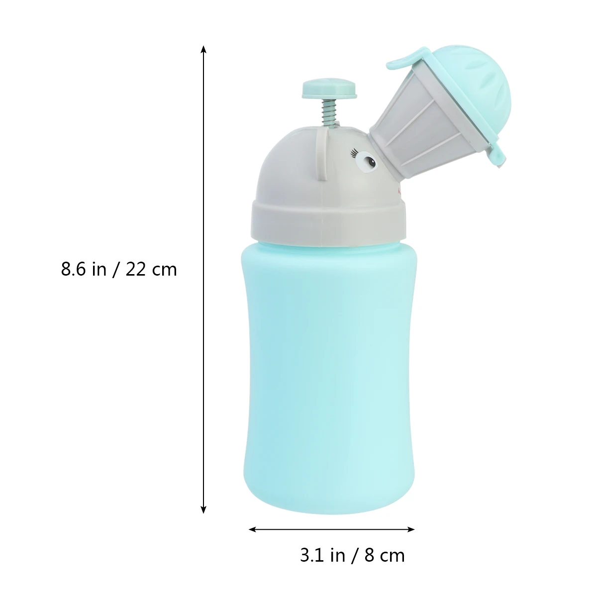 

1pc Portable Kids Urinal Bottle Car Potty Travel Toilet Cup for Boys Girls No Leakage Cartoon Design Lightweight Small Size