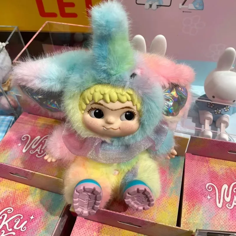 Genuine Wakuku Hanging Card Colorful Dreamy Color Elephant Action Figure Debuts New Limited Edition Ornament Collection Toy Gift