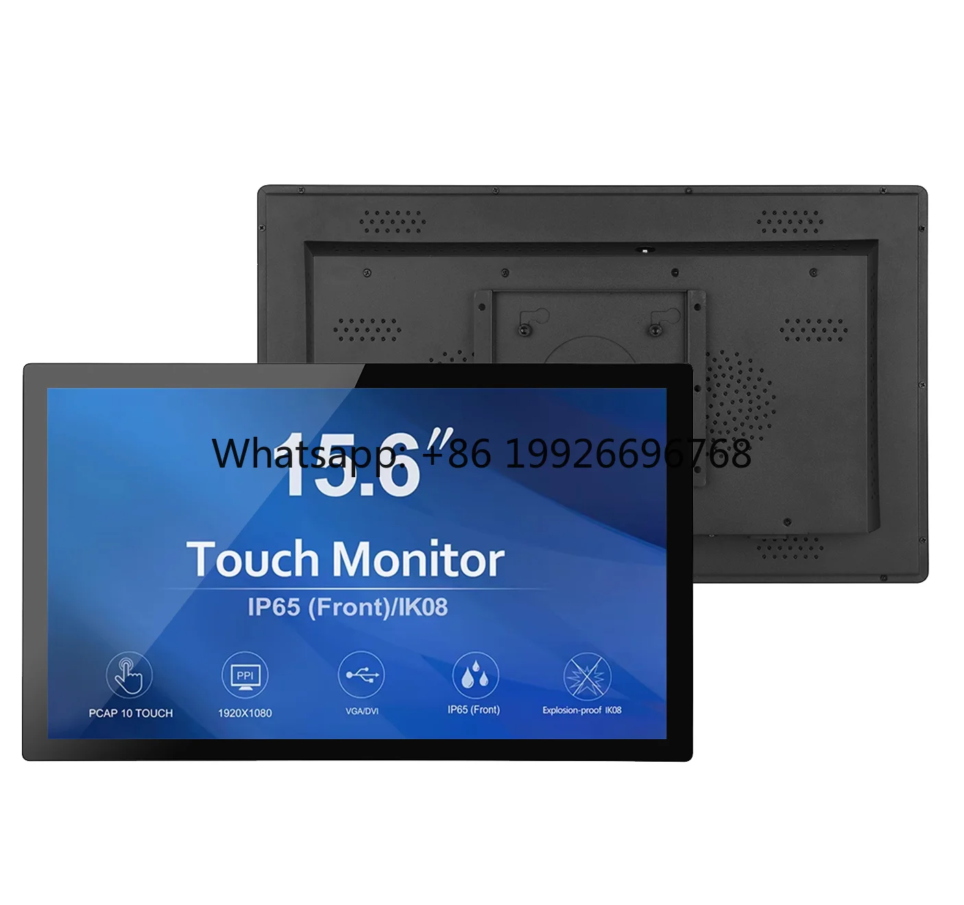 10.16/13.3/15.6/19/21.5 24 Inch Touchscreen Industrial Lcd Monitor VESA Pure Capacitive Touch Screen Display