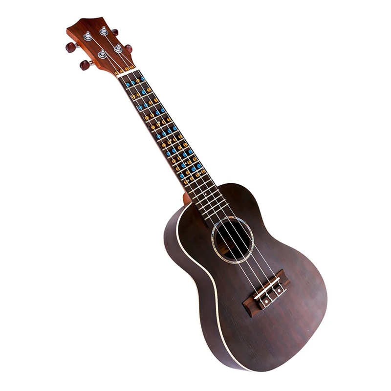 ملصق شارات Ukulele Fretboard Note للمبتدئين في القيثارة مكون من 4 عبوات