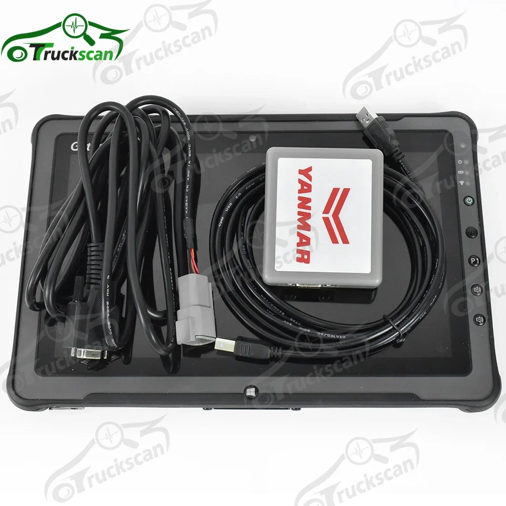 For YANMAR Diagnostic Service Tool(YEDST)For Yanmar Agriculture construction Tractor diagnostic tool AND F110 Tablet