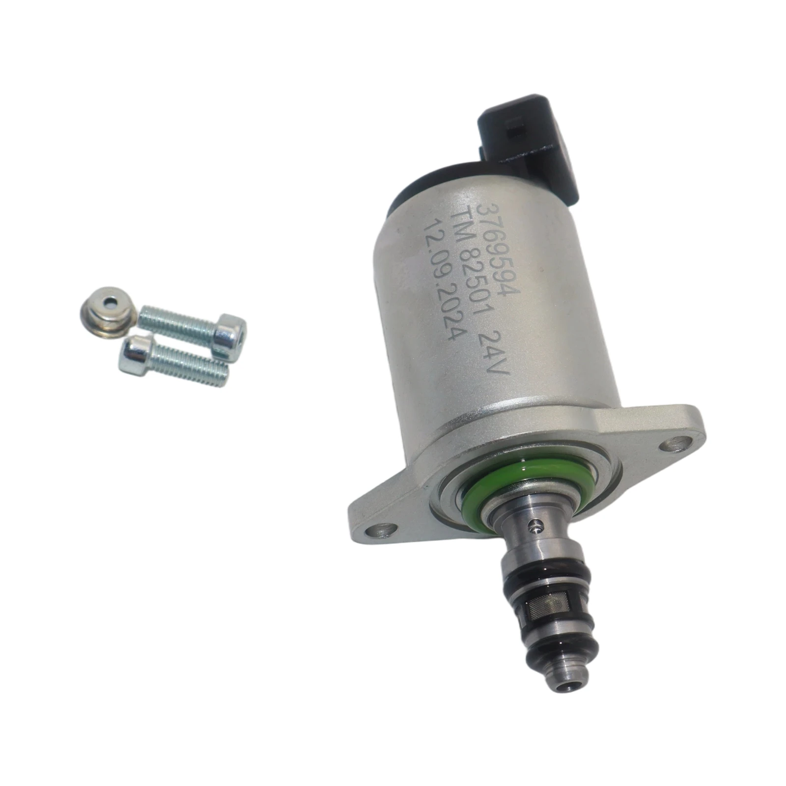 24V Solenoid Valve TM82501 3769594 Compatible for Excavator Construction Machinery Parts