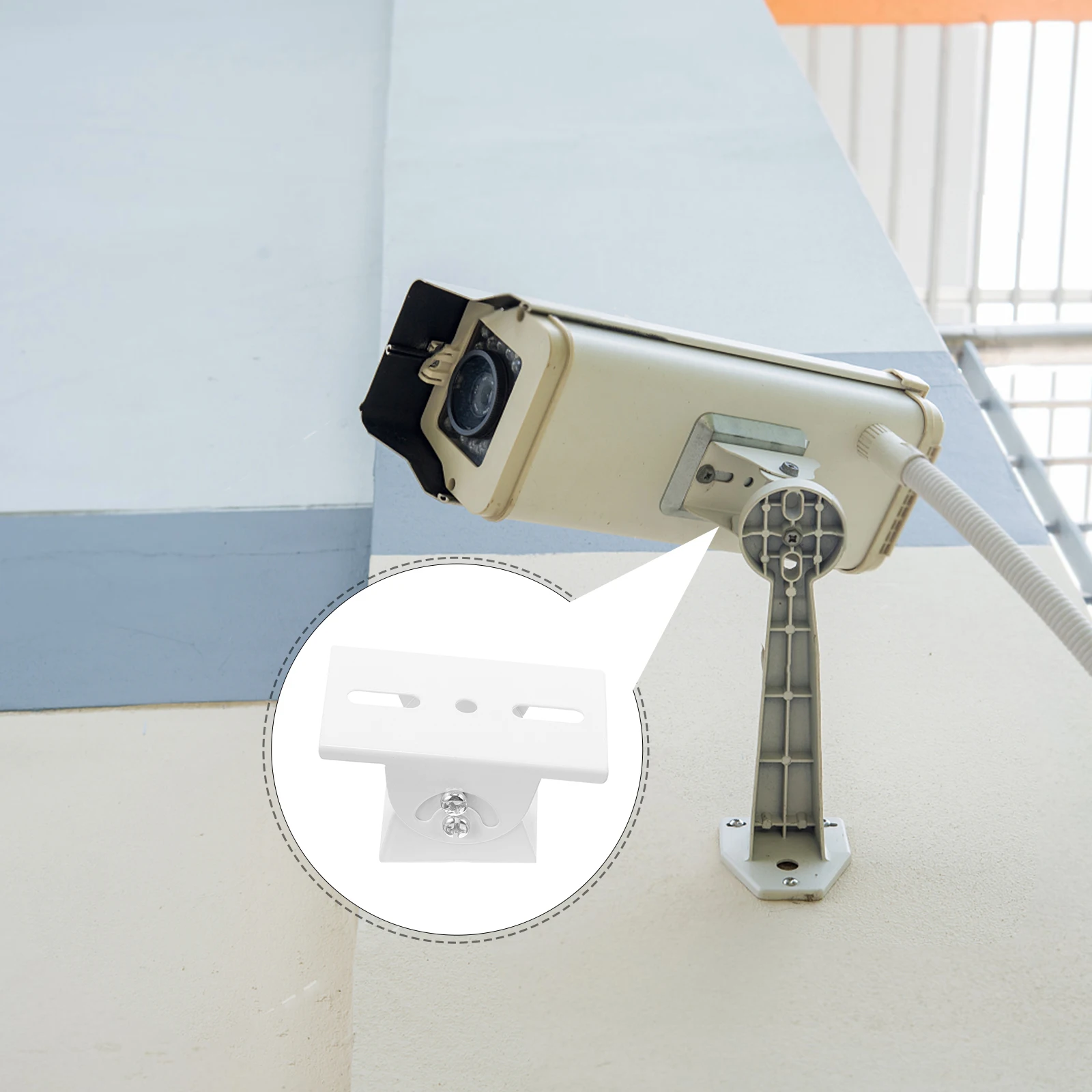 

Security Camera Mount Metal Reinforced 360 Degree Rotation System Bracket Wall Holder Monitor Camera Bracket Surveillance Rack