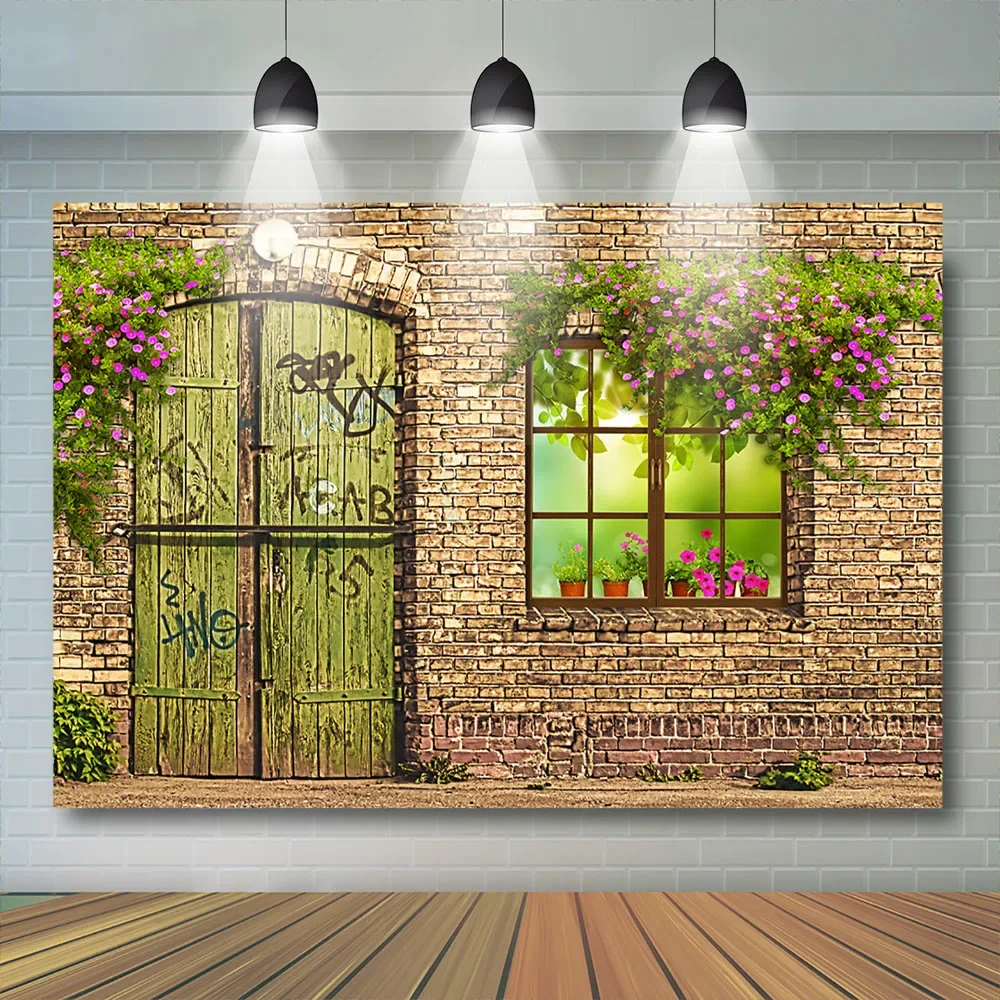 Mocsicka-Toile de fond de lapin de Pâques pour enfants, accessoires de photocall, mur en bois au sol, fond de printemps, accessoires de studio photo pour enfants et bébés, jardin, enge