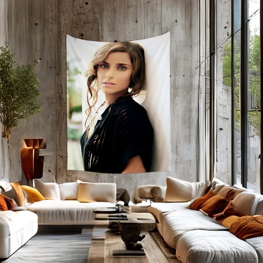 

Singer Nelly Furtado Anime Tapestry Hippie Flower Wall Carpets Dorm Decor Cheap Hippie Wall Hanging