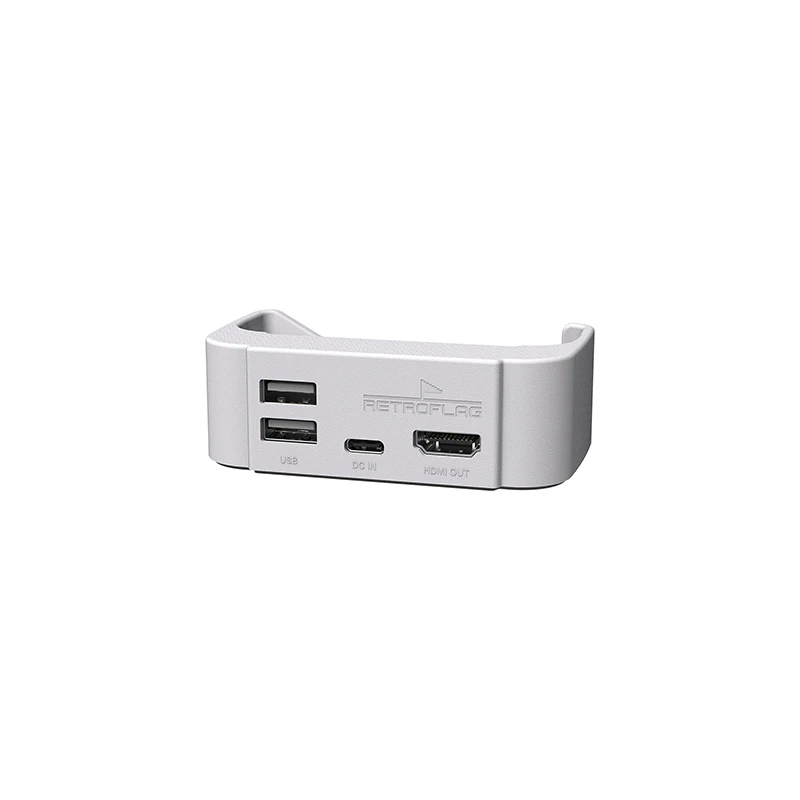 Retroflag gpi caso 2 com base de bateria recarregável 3 "Polegada tela lcd compatível com módulo de cálculo raspberry pi 4