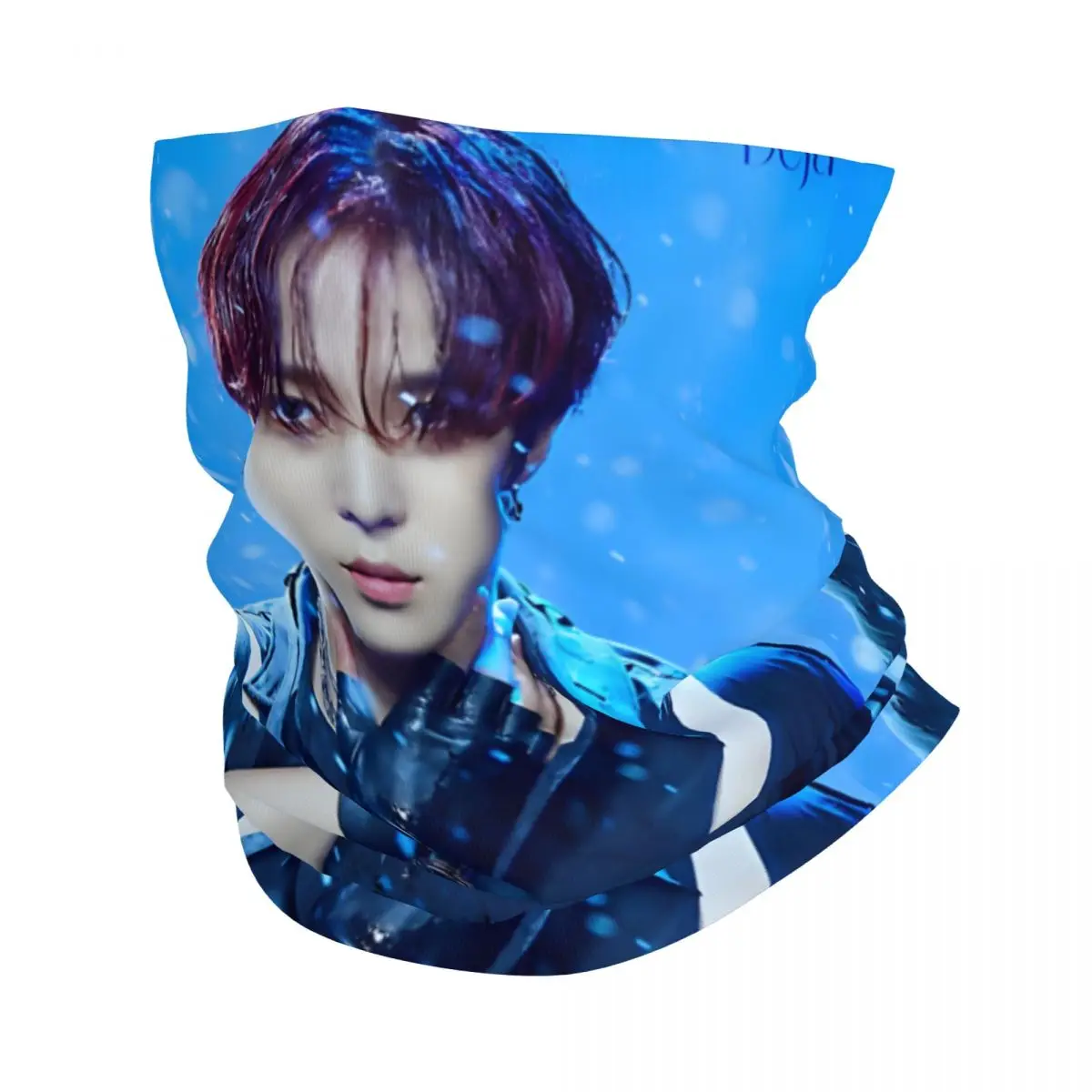 Ateez Yunho ATEEZ Bandana Neck Cover Motocross Wrap Scarf Running Unisex Adult Washable