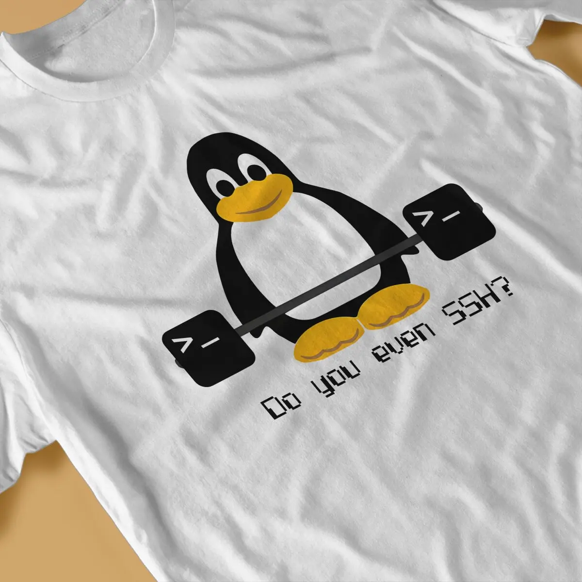 Do You Even SSH T Shirt Men\'s 100% Cotton Crazy T-Shirts O Neck Linux Tee Shirt Short Sleeve Clothes New Arrival