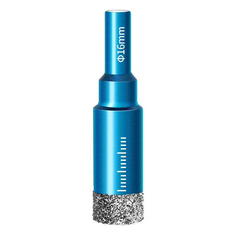 

Tile Punching Drill Bit Without Water Glass Marble Dry Punching Stone Ceramic All-ceramic Vitrified Brick Special Hole Opener