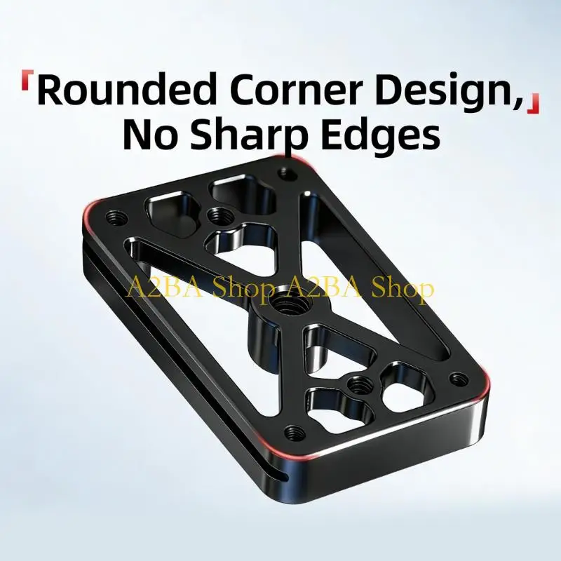 A2BA Precisions Engineered 38mm Arca Quick Release Adapters With AntiSlip Surfaces For Stable Shoots