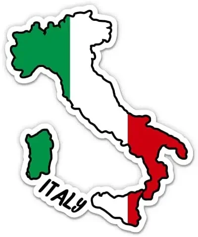 Creative Italy Sticker Motorcycle Tank Decal Rome City Tourism Commemorative Stamp Sticker for Car Truck Motorcycle Accessories