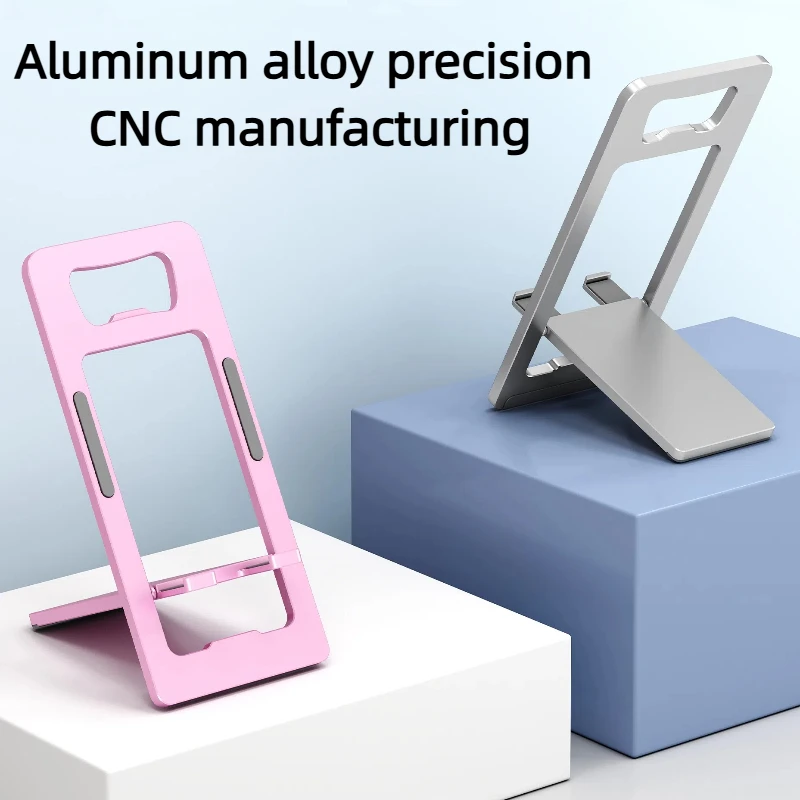 

Portable 360 °rotating Aluminum Alloy Foldable Thin Lazy Person Mobile Phone Desktop Stand Multifunctional Computer Tablet Stand