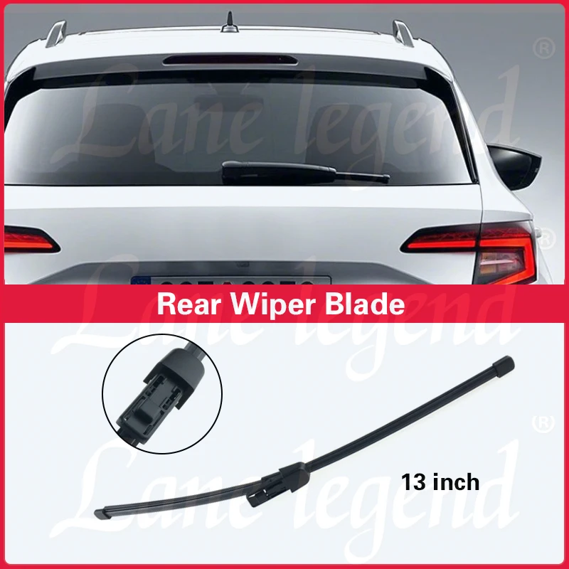 For Skoda Karoq 2016 - 2023 Rear Windshield Windscreen Wiper Blade Clean Tailgate Window Brush Car Accessories 13\