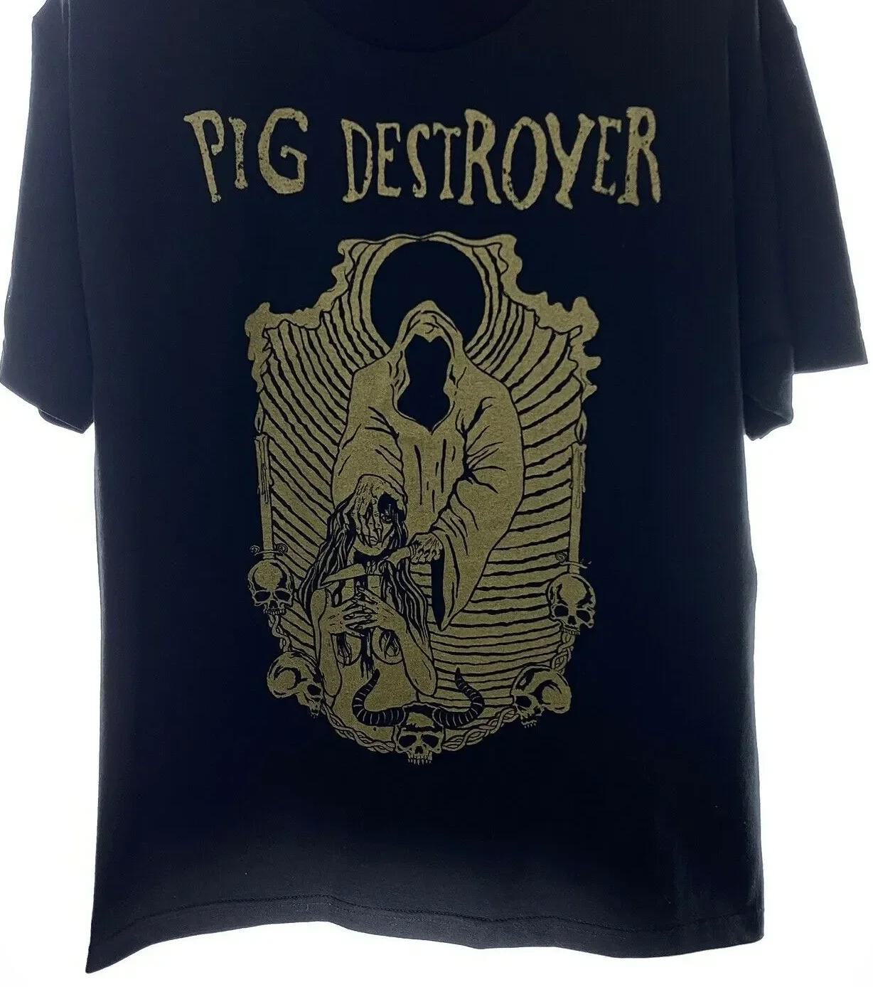 VTG Pig Destroyer Explosions in Ward 6 Shirt Classic Black Unisex S-5XL NE2042