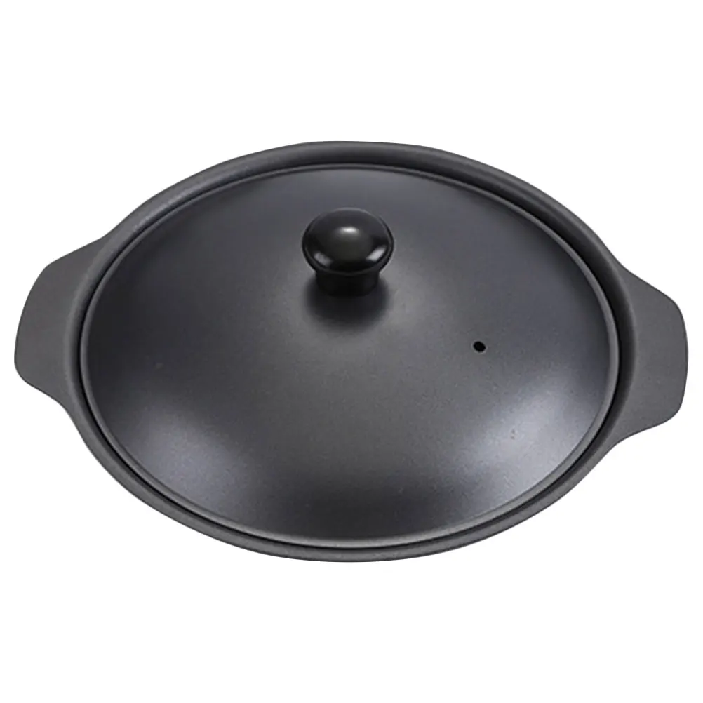 

Flat Bottom Iron Casserole Soup Stew Braze Heat Resistant Handle Long Warmth Kitchen Cookware Stockpot Braise For Home
